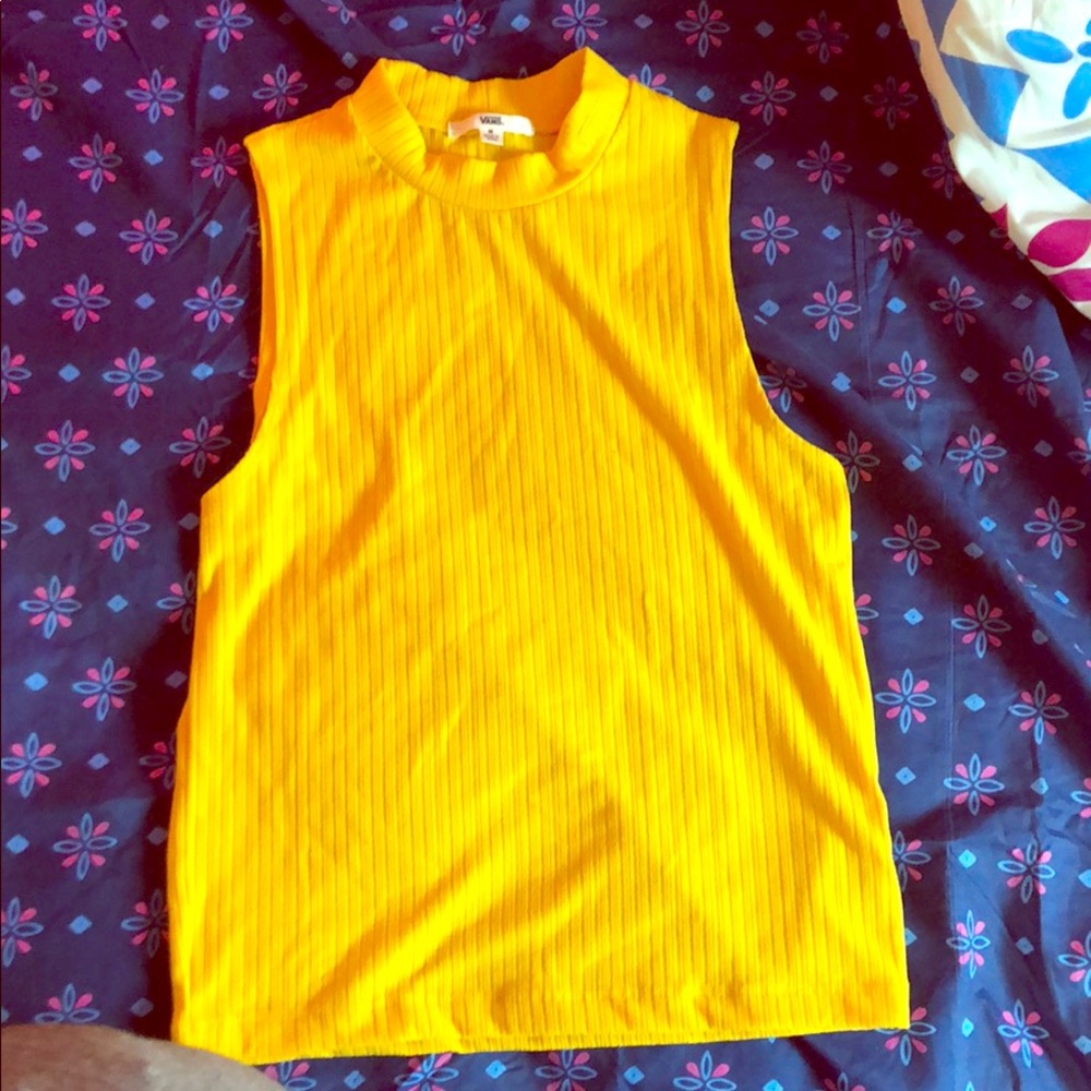 yellow Vans shirt